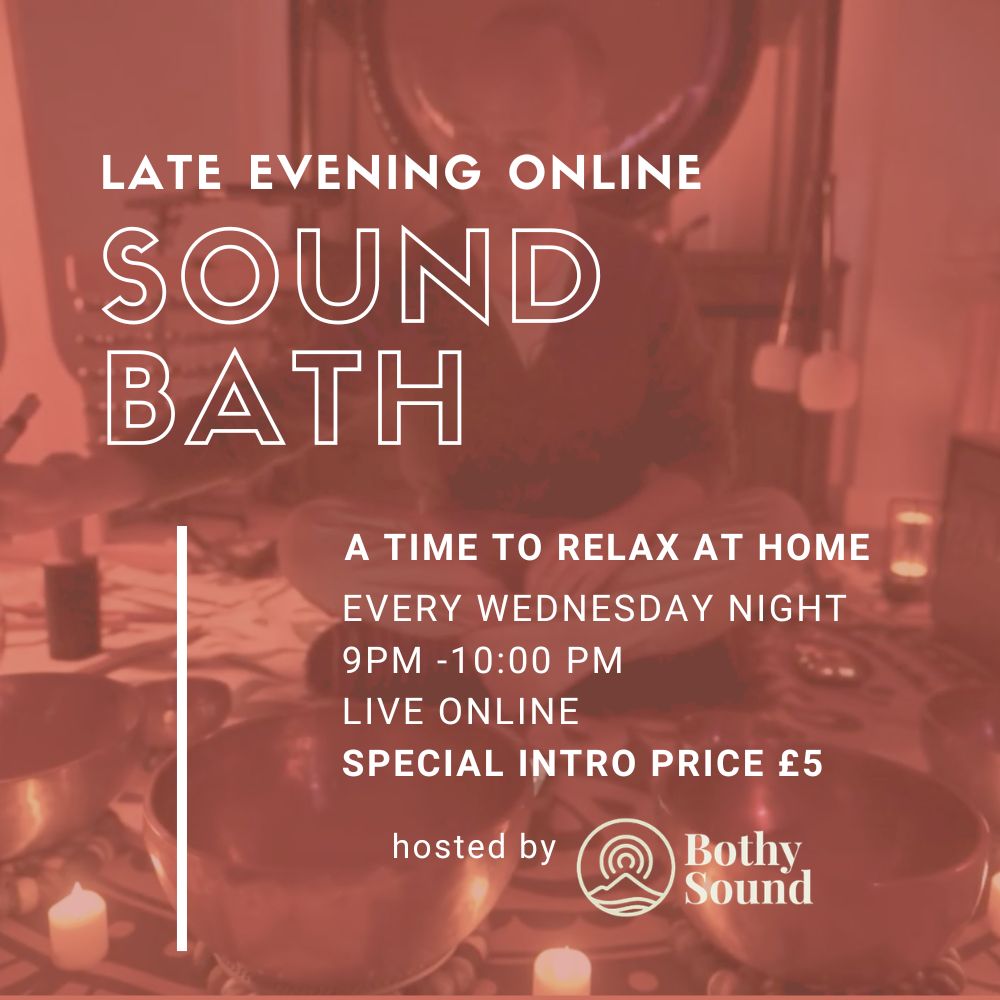 Live Online Sound Bath